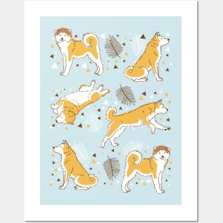 Akita Inu Posters and Art